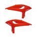 Radiator Scoops POLISPORT 8505700003 Rdeč