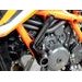 Crash protectors RDMOTO KTM13N white polyamide