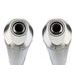 Dual slip-on exhaust GPR SATINOX E4.ROY.11.CAT.SAT Polished Stainless Steel