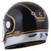Integralna čelada CASSIDA Fibre Jawa Sport black/ silver/ gold S