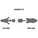 Mud deflector TwinAir 177767502 Fender foam