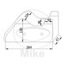 Pokrivalo za motor JMP indoor, size XXL siva