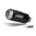 Celoten izpušni sistem 2x1 MIVV MK3 X.YA.0008.SM3B Black Stainless Steel
