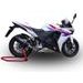 Slip-on exhaust GPR FURORE NERO H.253.2.FUNE Matte Black
