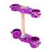 Triple clamps X-TRIG ROCS TECH 40201021 22mm Purple