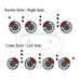 Komplet za popravilo zavornih čeljusti (brake caliper repair kit) TOURMAX OST 0012