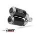 Set 2 dušilcev (loncev) MIVV MK3 D.043.SM3C Karbon DUCATI - Hypermotard 939 [2016 - 2018]