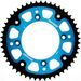 Rear sprocket SUPERSPROX STEALTH RST-998:50-BLU moder 50T, 428
