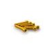 Screws PUIG ANODIZED 0258G yellow M6 x 30mm (6pcs)