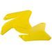 Radiator scoops POLISPORT 8411400001 (par) yellow RM 01