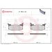 Zavorne obloge BREMBO 07BB4480 GENUINE za APRILIA RSV4 1100 (Factory) 2025-2026