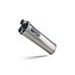 Slip-on exhaust GPR DUAL INOX BM.109.1.DUAL.IO Titanium Matte Black including removable db killer and link pipe