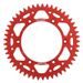 Rear ALU sprocket SUPERSPROX RAL-1512:49-RED rdeč 49T, 520