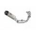 Full exhaust system 3x1 MIVV OVAL Y.069.L4C Titanium / Karbonska kapa