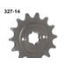 Verižni set D.I.D Chain - Srebrna chain 520 VX, X-ring (X, NX, QX, XS), CHK front sprocket SUPERSPROX, CHK rear sprocket SUPERSPROX STEALTH za HONDA XL 125 V Varadero 2001-2013