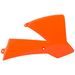 Radiator scoops POLISPORT 8429500001 (par) orange KTM