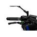 Brake lever without adapter PUIG 3.0 14NNV raztegljiva poklopna (extendable folding) black/green