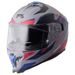 Integralna čelada GMS GELERO ZG12701 matt grey-blue-red XS