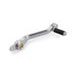 Brake foot pedal PUIG 22124P srebrna adjustable