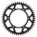Rear ALU sprocket SUPERSPROX RAL-245:49-BLK črna 49T, 520
