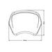 Windshield PUIG FRONTAL PLATE 3812C carbon look