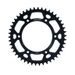 Aluminijasti zadnji verižnik (zobnik) SUPERSPROX RAL-990:46-BLK črna 46T, 520