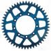 Aluminijasti zadnji verižnik (zobnik) SUPERSPROX RAL-151:50-BLU moder 50T, 520