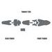 Mud deflector TwinAir 177767203 Fender foam