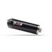 Dušilec (lonec) MIVV OVAL H.086.LZC Black with carbon cap