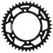 Verižni set EK - Srebrna chain 520 DEX, X-ring (X, NX, QX, XS), CHK front sprocket JT CHK rubber cushioned, CHK rear sprocket SUPERSPROX za KAWASAKI EN 500 1996-2003