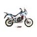Dušilec (lonec) MIVV DAKAR H.079.LDKX Nerjaveče jeklo HONDA - CRF 1100 L Africa Twin [2020 - 2022]