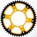 Verižni set EK - Zlat chain 525 MVXZ, X-ring (X, NX, QX, XS), CHK front sprocket JT CHK rubber cushioned, CHK rear sprocket SUPERSPROX STEALTH za TRIUMPH Tiger 800 / Sport 2011-2016