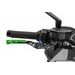 Brake lever without adapter PUIG 4.0 414VNA raztegljiva poklopna (extendable folding) green/blue