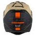 Motocross Helmet CASSIDA CROSS CUP 2 NAPA JUNIOR sand/green/orange/black matt M