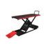 Motorcycle lift LV8 GOLDRAKE 800HC FLOOR VERSION EG800HCE.R with electro-hydraulic unit (black and red RAL 3002)