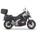 Komplet aluminijastih kovčkov z nosilci in ploščo SHAD TERRA BLACK, 37L zadnji kovček in 36L stranski kovčki SHAD HONDA NC 750 X 2021-