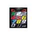 Sticker PUIG NUMBER 8 4261V zelena 115mm (5 units)