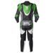 1 piece Leather Suit GMS GRC-1 ZG71000 black-white-green 54H
