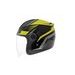 Jet čelada CASSIDA REFLEX black/ yellow fluo/ grey L