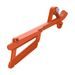 Front sprocket protector POLISPORT 8467700002 Oranžna