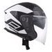 Jet čelada CASSIDA JET TECH CORSO black / white 2XL