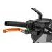Brake lever without adapter PUIG 4.0 4110TV poklopna (foldable) orange/green