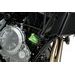 Spare rubber end protector PUIG R19 3148V zelena