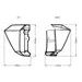 Radiator side panels PUIG 9371C carbon look