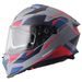 Integralna čelada GMS GELERO ZG12701 matt grey-blue-red XL