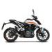 Slip-on exhaust GPR FURORE NERO KT.209.RACE.FUNE Matte Black