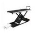 Motorcycle lift LV8 GOLDRAKE 400 FLOOR VERSION EG400O.W with air pump (black and white RAL 9016)