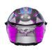 Kid helmet STORMER STRIKE KID BOOM blue, pink pearly YM
