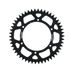 Rear ALU sprocket SUPERSPROX RAL-1512:50-BLK črna 50T, 520