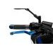 Brake lever without adapter PUIG 3.0 120AV dolga (long) blue/green
